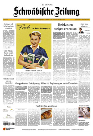 Schwäbische Zeitung Tettnang