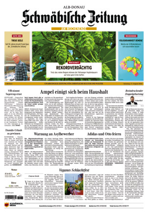 Schwäbische Zeitung Laichingen