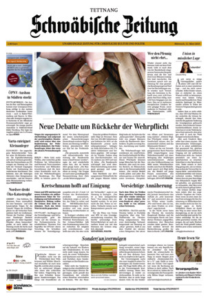 Schwäbische Zeitung Tettnang