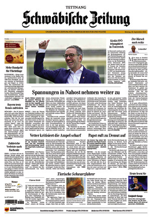 Schwäbische Zeitung Tettnang - ePaper