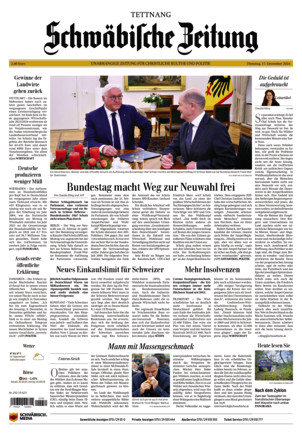 Schwäbische Zeitung Tettnang