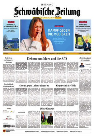 Schwäbische Zeitung Tettnang