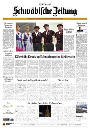 Schwäbische Zeitung Tettnang