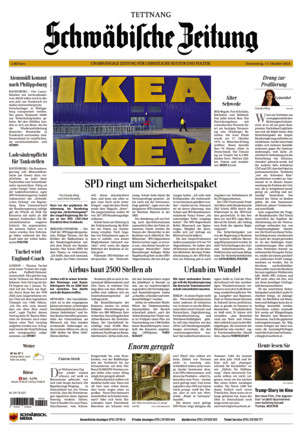 Schwäbische Zeitung Tettnang - ePaper