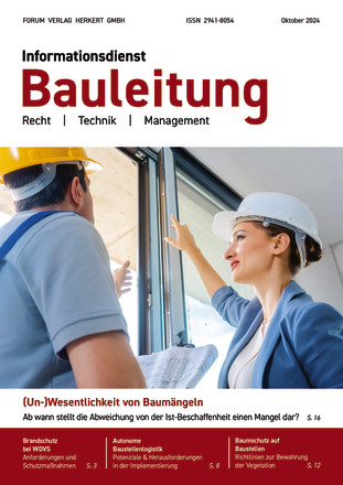 Informationsdienst Bauleitung - ePaper