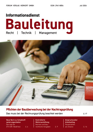 Informationsdienst Bauleitung - ePaper