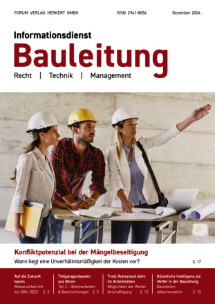 Informationsdienst Bauleitung - ePaper