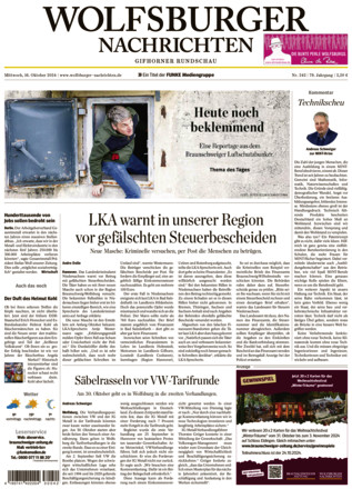 Wolfsburger Nachrichten - ePaper