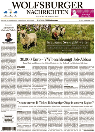 Wolfsburger Nachrichten - ePaper