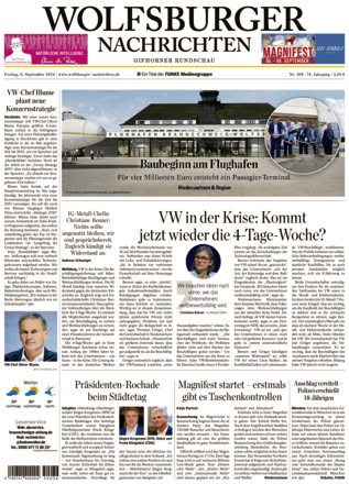 Wolfsburger Nachrichten - ePaper