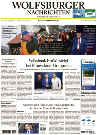 Wolfsburger Nachrichten - ePaper;