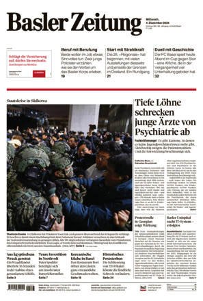 Basler Zeitung - ePaper