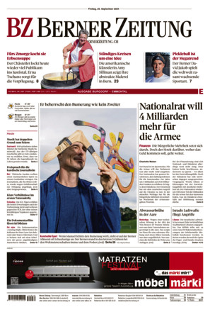 Berner Zeitung - ePaper