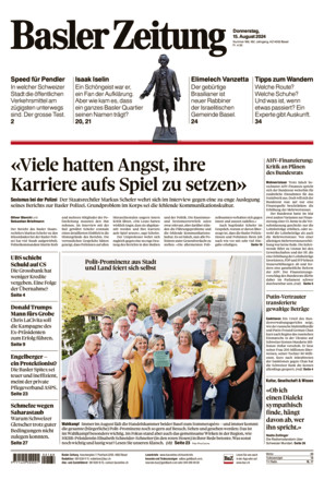 Basler Zeitung - ePaper