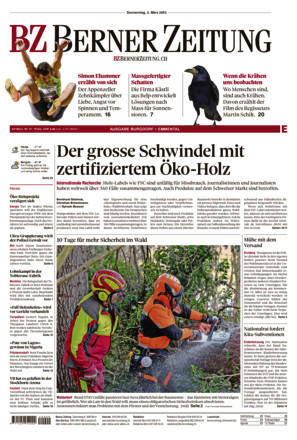 Berner Zeitung Vom 02.03.2023 – Als EPaper Im IKiosk Lesen