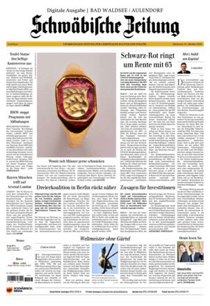 Schwäbische Zeitung Bad Waldsee