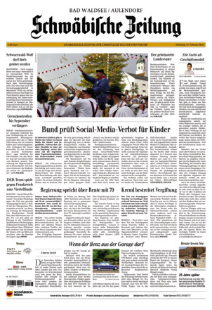 Schwäbische Zeitung Bad Waldsee - ePaper
