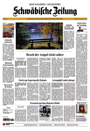 Schwäbische Zeitung Bad Waldsee