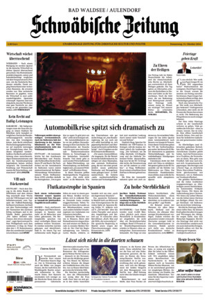 Schwäbische Zeitung Bad Waldsee - ePaper