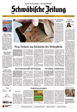 Schwäbische Zeitung Bad Waldsee - ePaper