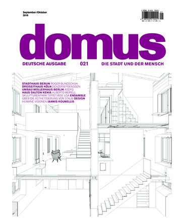 domus - Deutsche Ausgabe