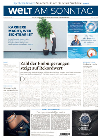 WELT AM SONNTAG