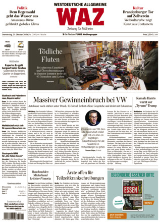 WAZ Mülheim  - ePaper