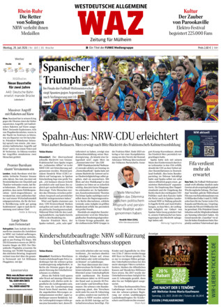 WAZ Mülheim  - ePaper