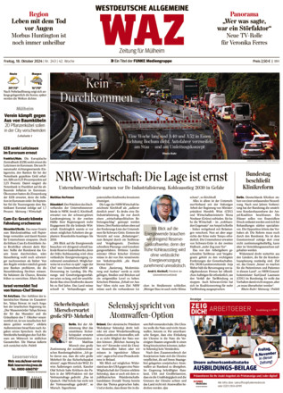 WAZ Mülheim  - ePaper