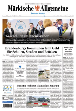 MAZ Dahme Kurier