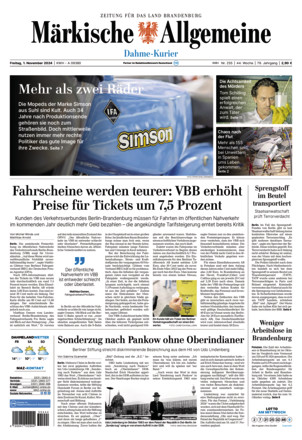 MAZ Dahme Kurier - ePaper