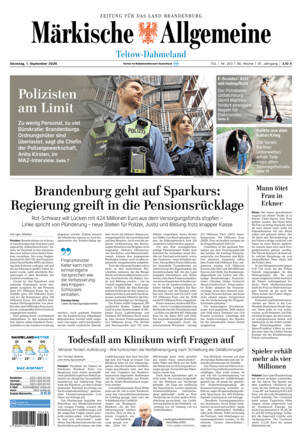 MAZ Dahme Kurier