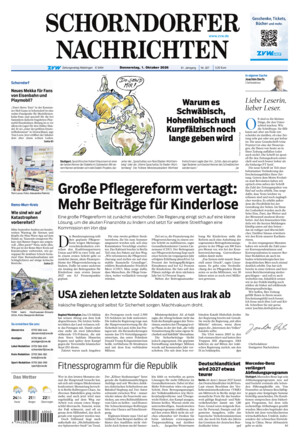 Schorndorfer Nachrichten