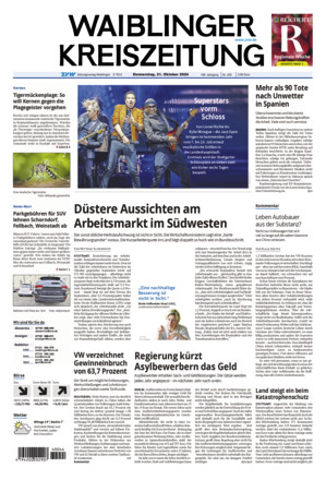 Waiblinger Kreiszeitung - ePaper