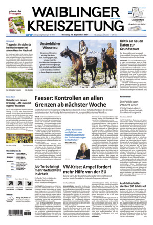 Waiblinger Kreiszeitung - ePaper