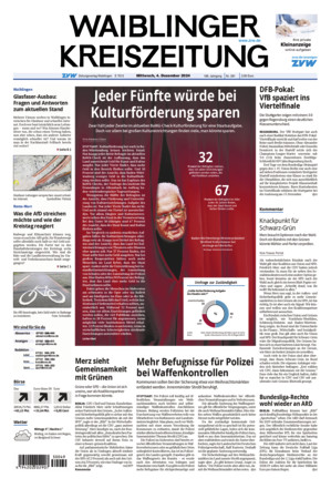 Waiblinger Kreiszeitung - ePaper