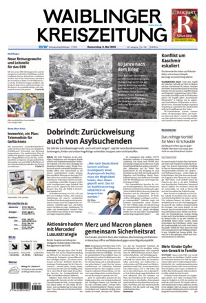 Waiblinger Kreiszeitung - ePaper