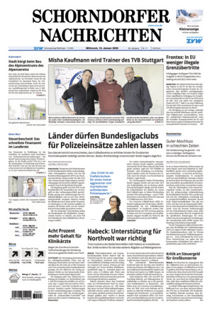 Schorndorfer Nachrichten - ePaper