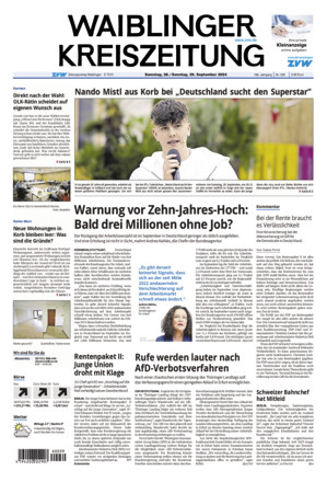 Waiblinger Kreiszeitung - ePaper