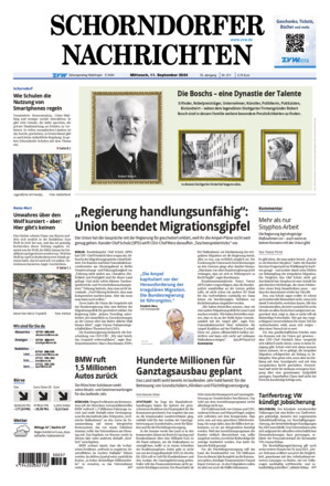 Schorndorfer Nachrichten - ePaper