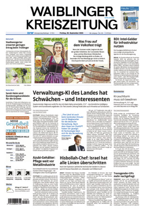 Waiblinger Kreiszeitung - ePaper