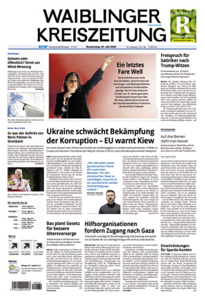 Waiblinger Kreiszeitung - ePaper