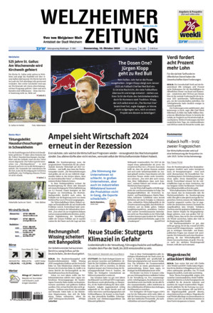 Welzheimer Zeitung - ePaper