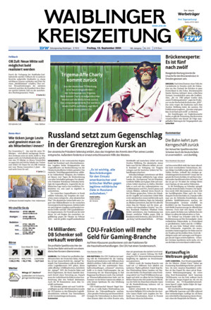 Waiblinger Kreiszeitung - ePaper