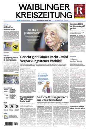 Waiblinger Kreiszeitung - ePaper