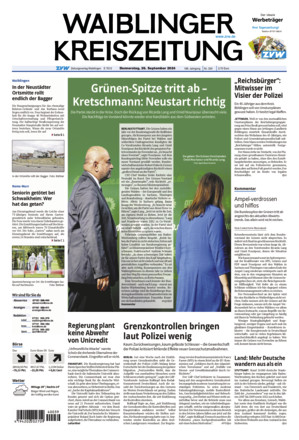 Waiblinger Kreiszeitung - ePaper