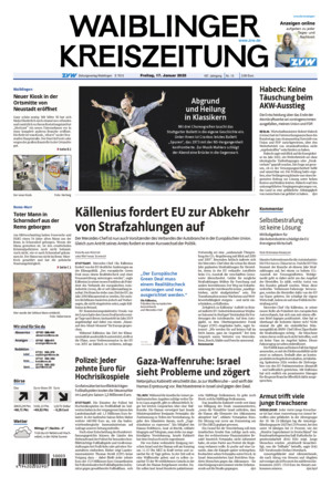 Waiblinger Kreiszeitung - ePaper