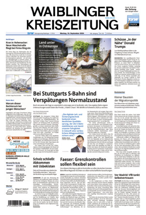 Waiblinger Kreiszeitung - ePaper