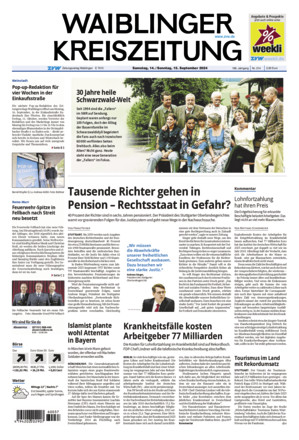 Waiblinger Kreiszeitung - ePaper