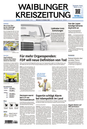 Waiblinger Kreiszeitung - ePaper